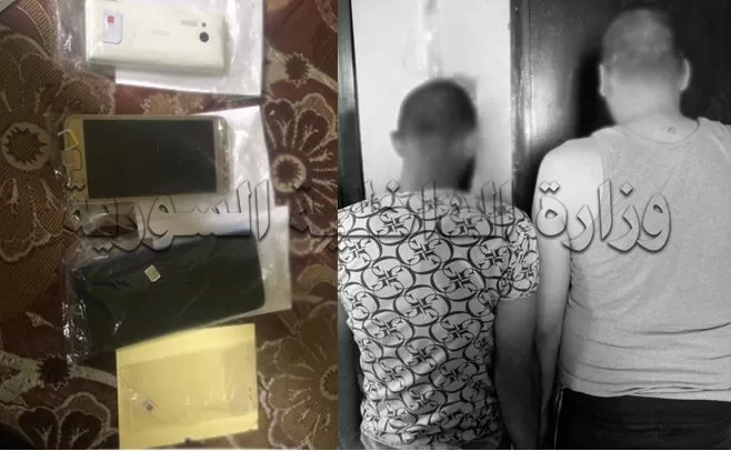شرطة ناحية صحنايا في ريف دمشق تلقي القبض على اثنين من أفراد عصـ.ابة قامت بالاحتيـ.ال على بعض أصحاب الفعاليات الاقتصادية بمبالغ مالية كبيرة.